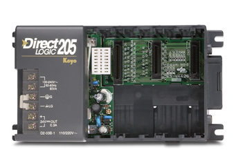 DirectLOGIC PLCs: DL205 bases (DIN rail mountable)